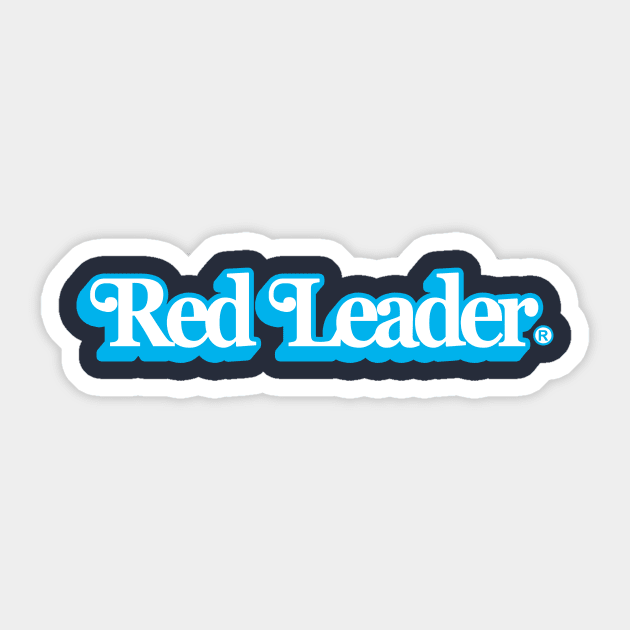 Vintage Red Leader Sticker by PlatinumBastard